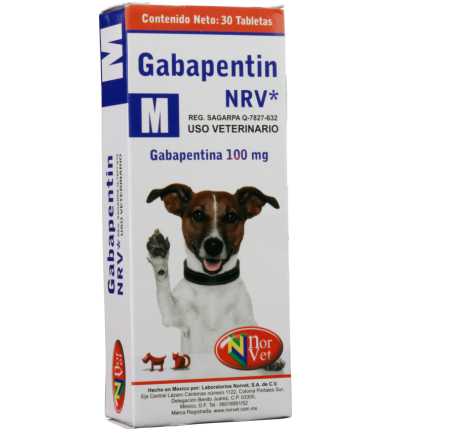 Gabapentin M NRV 30 tabletas ( gabapentina 100 mg ) PRODUCTO CONTROLADO VENTA SÓLO EN FARMACIA CON RECETA MEDICA CUANTIFICADA EN ORIGINAL